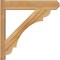 Ekena Millwork Olympic Rough Sawn Craftsman Outlooker, Western Red Cedar, 6"W x 26"D x 26"H OUT06X26X26OLY04RWR - alternate 2